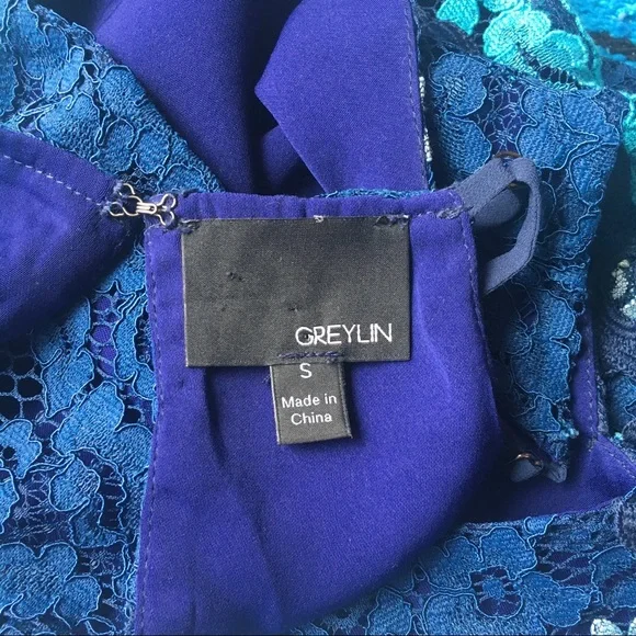 Anthropologie Greylin Lace Ombré Dress - Picture 5 of 5